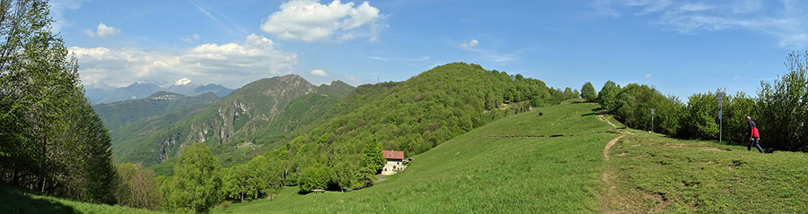 Panoramica al Canto Basso (900 m) 